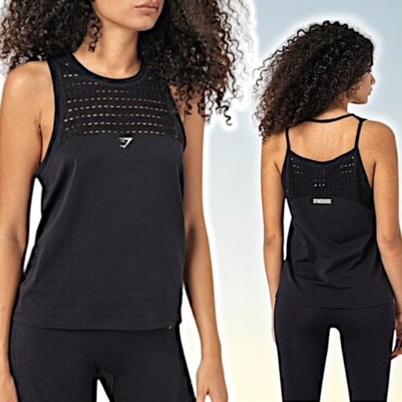 Gymshark Tops - GYMSHARK Energy Seamless Loose Vest Tank Sz Medium